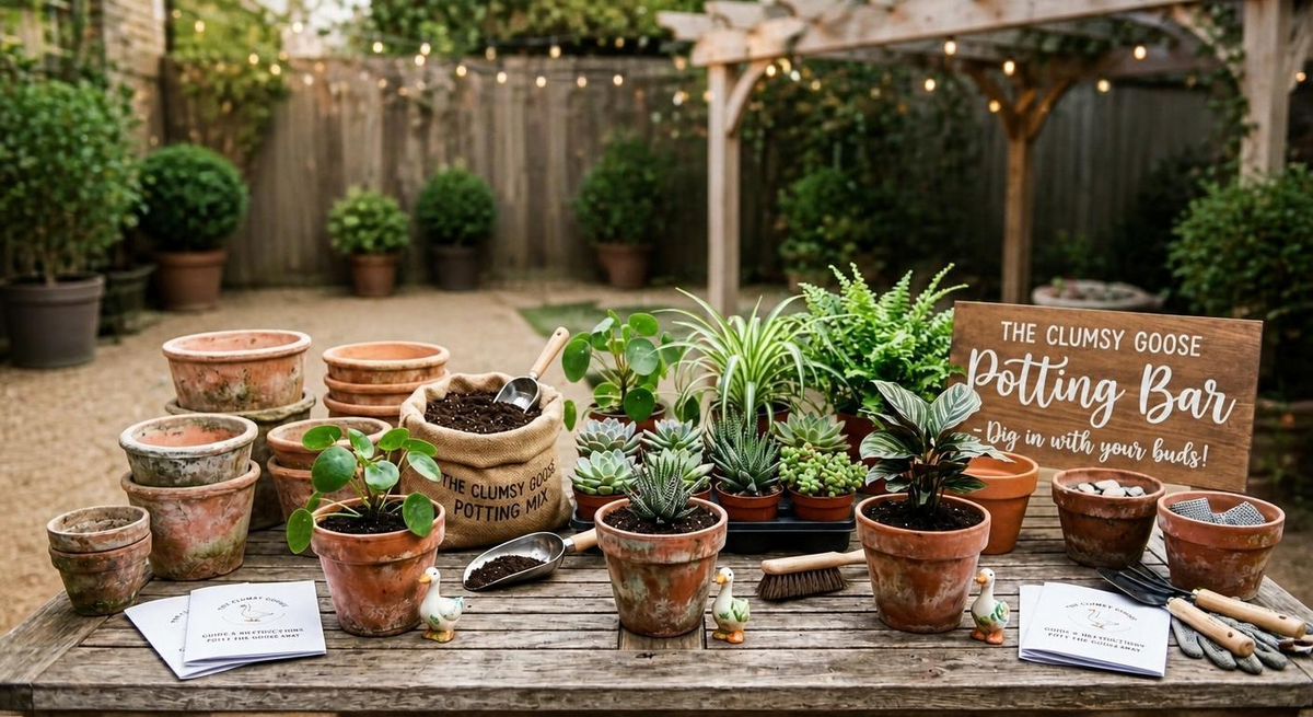 The Clumsy Goose Potting Bar