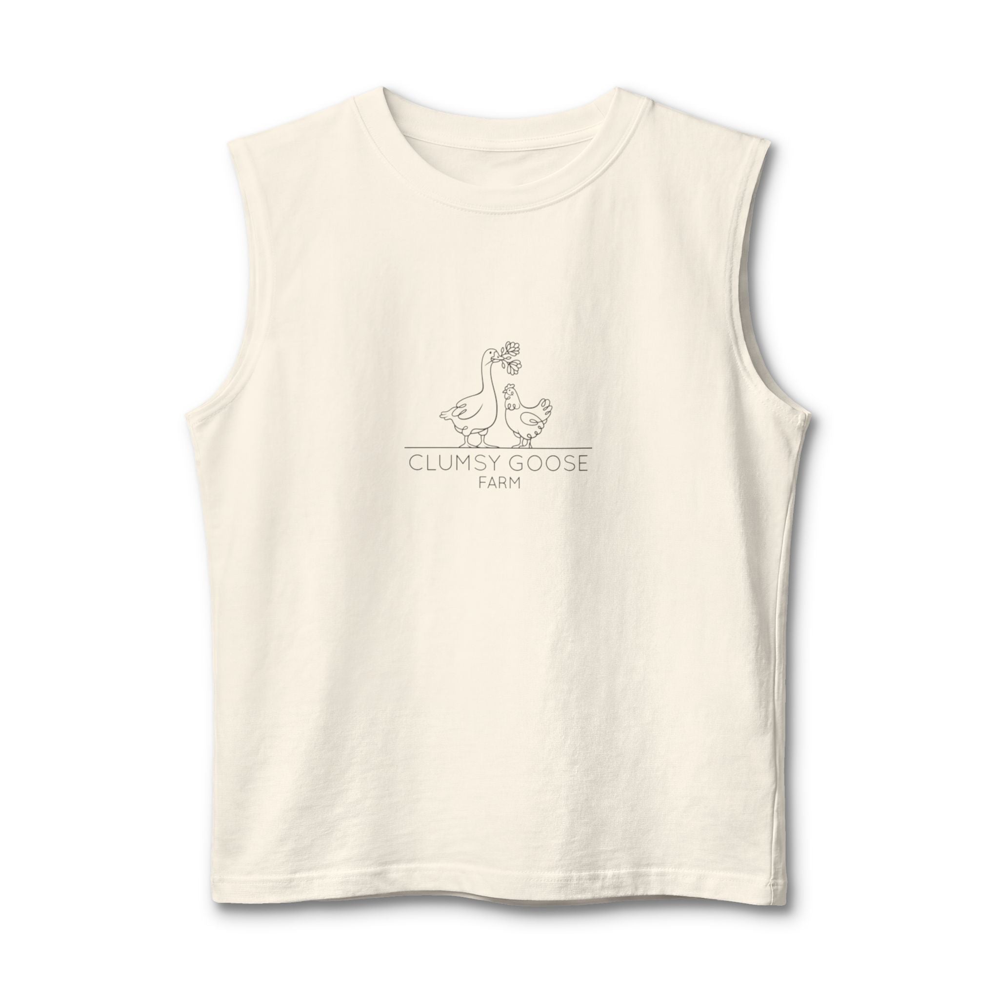 Clumsy Goose Farm Muscle Tank