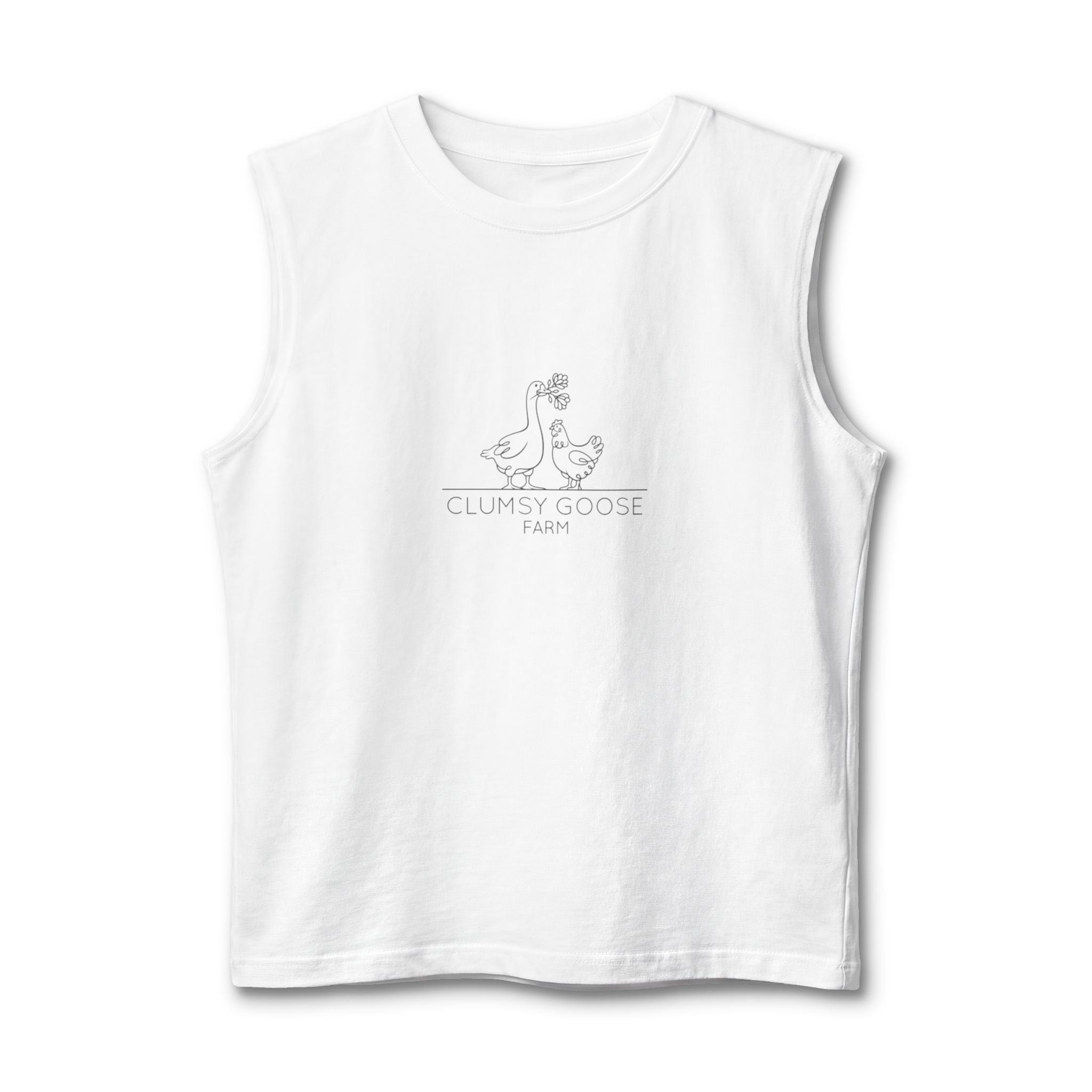 Clumsy Goose Farm Muscle Tank