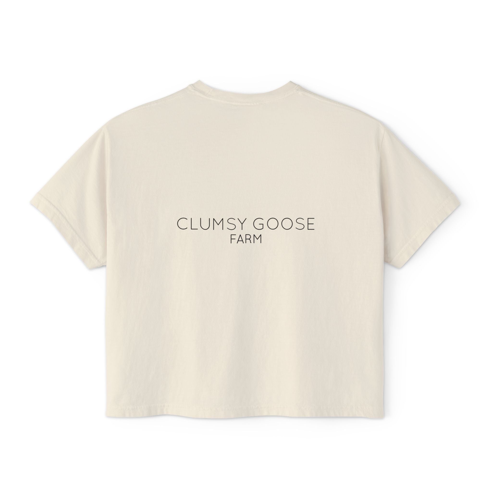 Copy of Clumsy Goose Farm Women's Boxy Tee