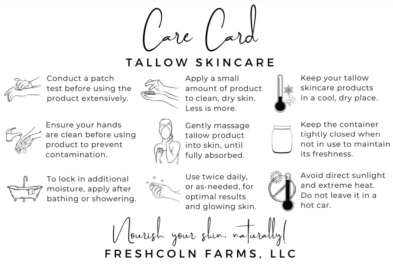 Freshcoln Farms Whipped Tallow Lotion Bar