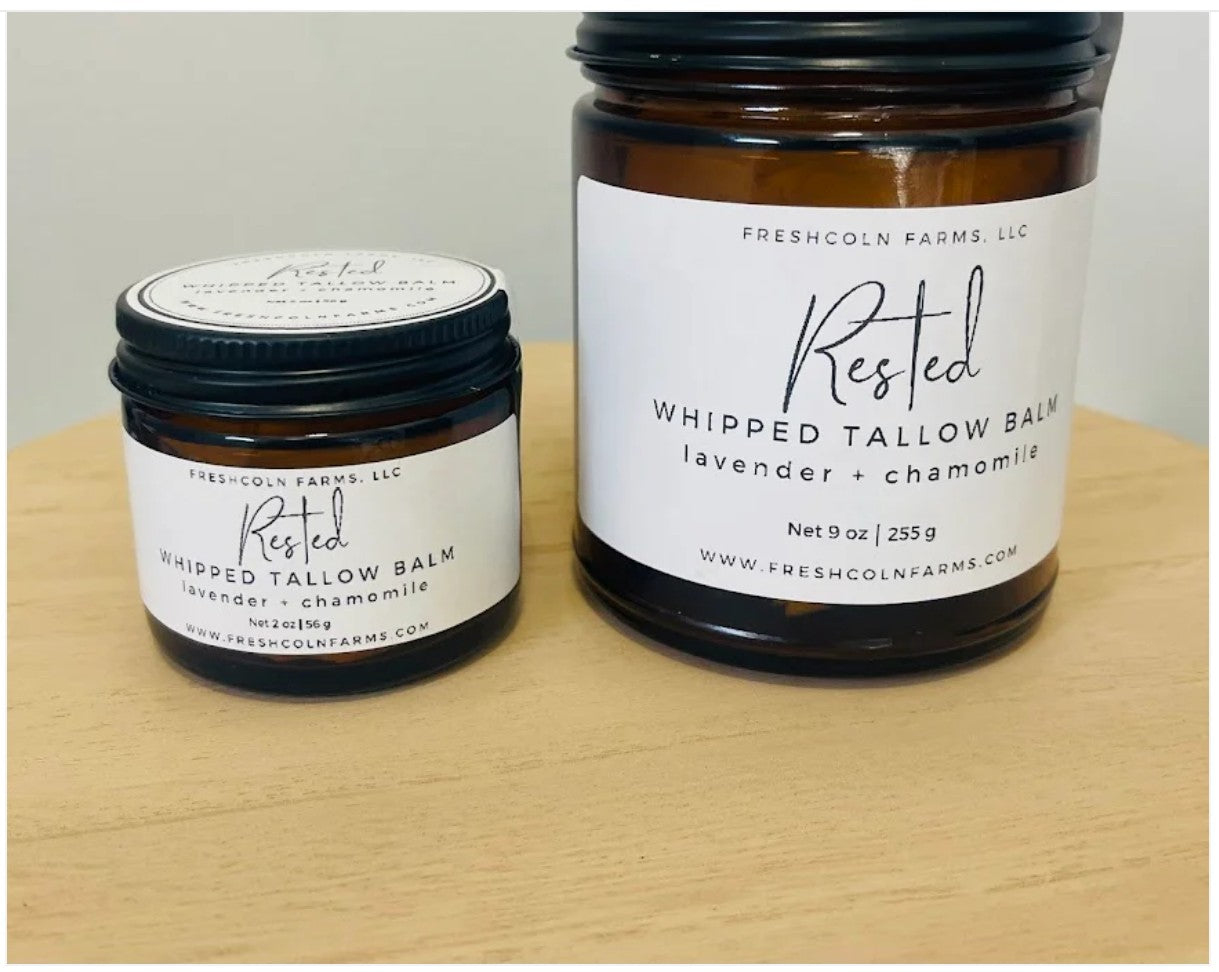 Freshcoln Farms Rested Whipped Tallow Balm — Lavender + Vanilla